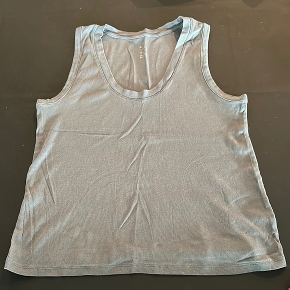 a new day Super Soft Charcoal Ribbed Tank Top - Picture 6 of 6